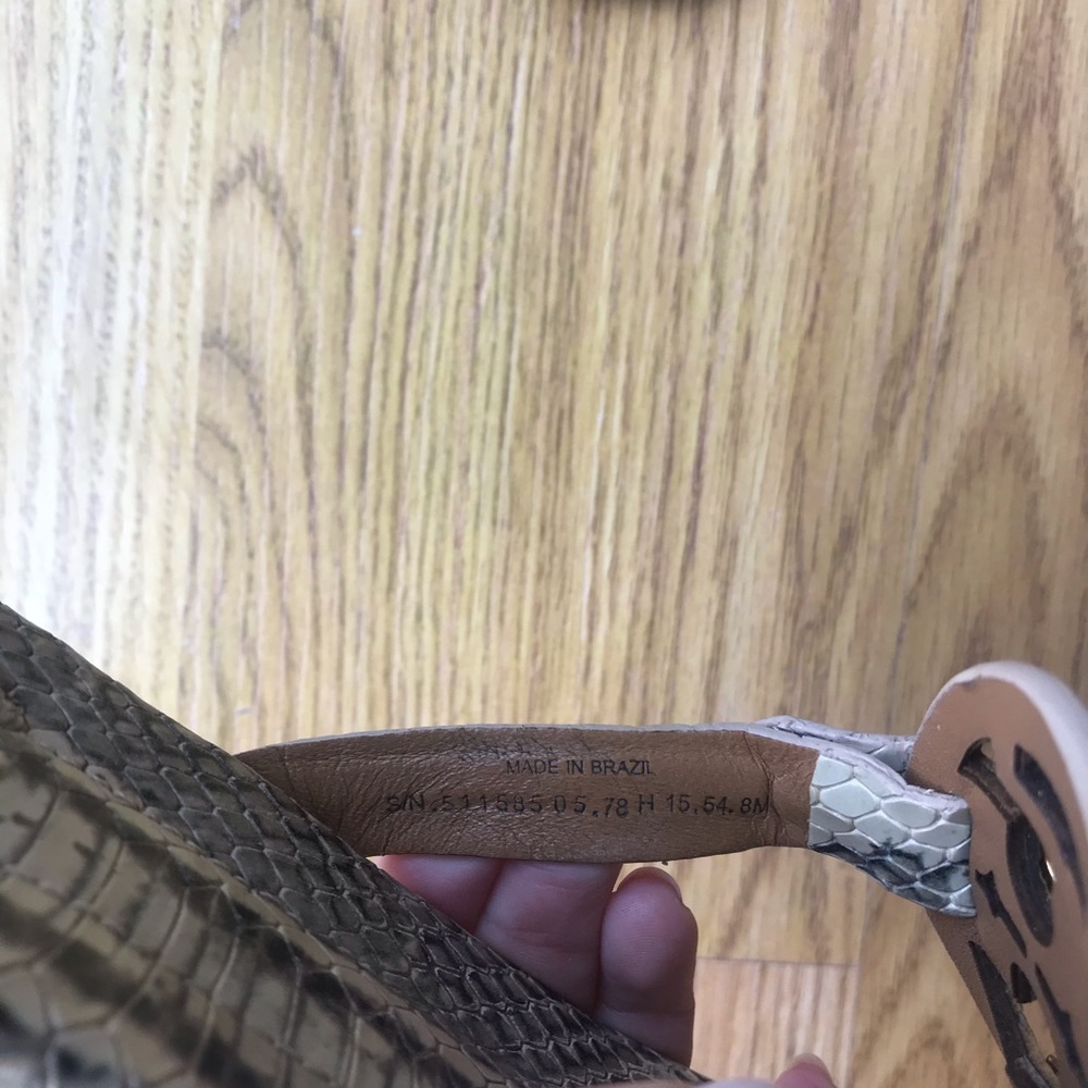 Tory Burch Miller 2 Snake Print Sandals - Picture 3 of 6